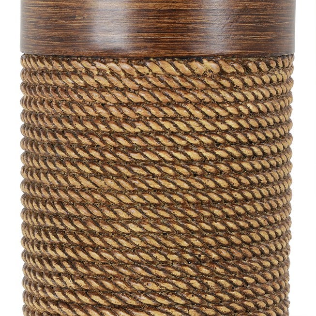 Rope Wrapped Lamp , , alternate image number null