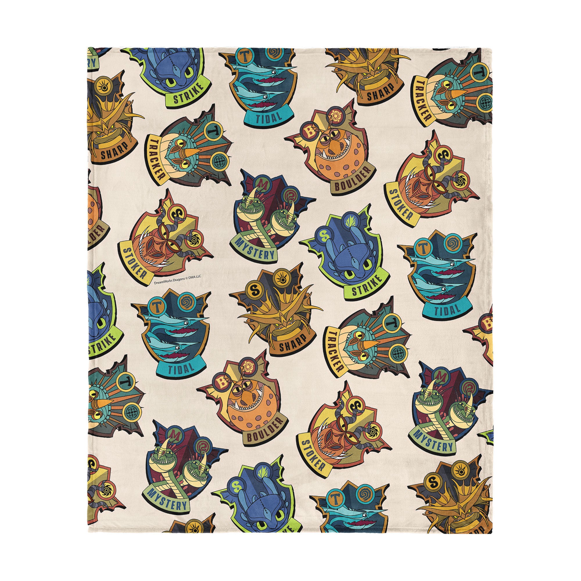 How to Train Your Dragon Silk Touch Throw Blanket 40x50 inches