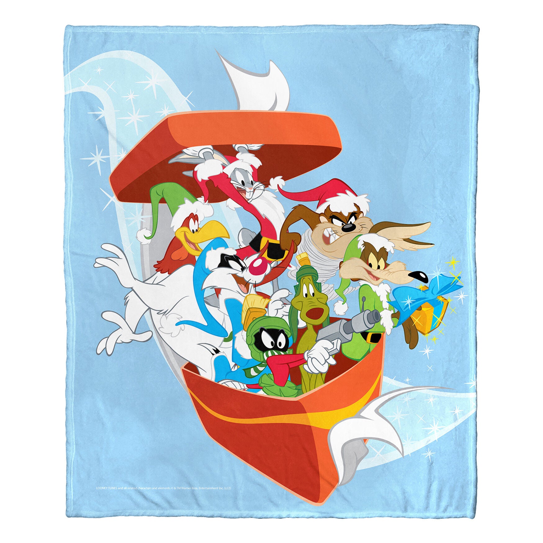 Wb Looney Tunes Bursting Bundle Silk Touch Throw, , on-hover image number 1