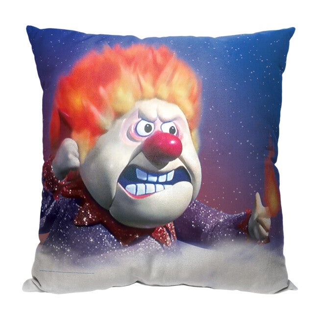 Wb Year Without A Santa Clausflaming Hot Head 18X18 Printed Throw Pillow, O, hi-res image number null