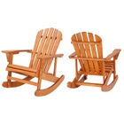 Adirondack Wooden Rocking Chair, , alternate image number null