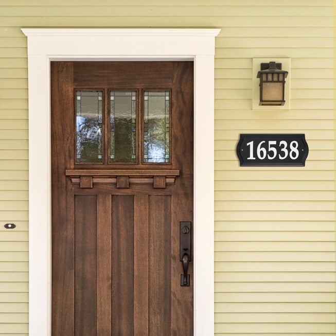 Nite Bright Ashland Reflective Address Numbers Sign, , alternate image number null