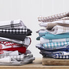 Flat Waffle Dish Cloths, Set Of 8, , alternate image number null