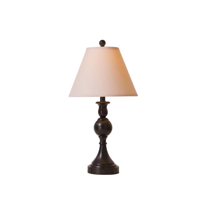 24.5 inches Painted Bronze Metal Table Lamp, , on-hover image number 1