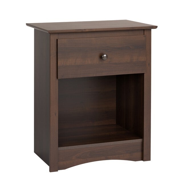 Fremont 1-Drawer Tall Nightstand, Espresso, , on-hover image number 1