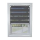 Cordless Zebra Slimline Privacy Window Shade Window, , alternate image number null