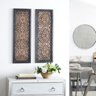 Set Of 2 Brown Wood Traditional Wall Décor, , alternate image number null