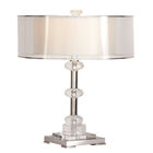 Silver Metal Glam Table Lamp, , on-hover image number 1