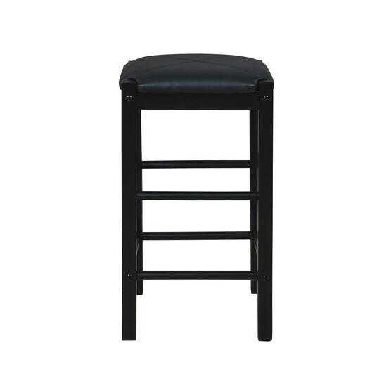 Lancer Backless Counter Stools, Black - Set of Two, , alternate image number null