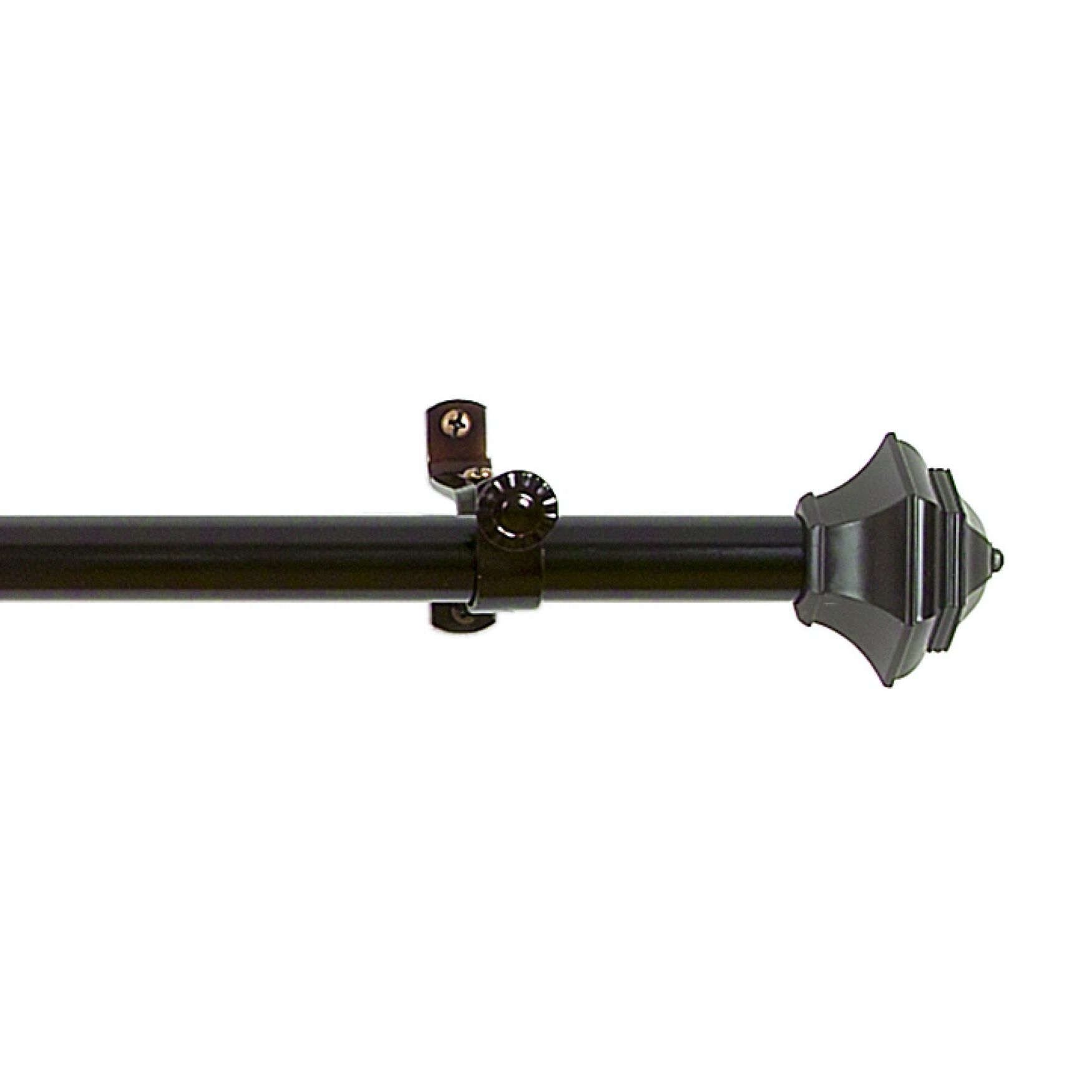 Buono Ii Decorative Rod And Finial Jordan, BRONZE, hi-res image number 0