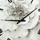 Indigold Grey Peonies I Traditional Wall Clock, , alternate image number 5