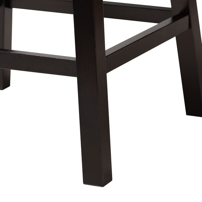 Theron Mid-Century Transitional 2-Piece Swivel Counter Stool Set, , alternate image number 4
