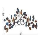 Multi Colored Metal Traditional Floral Wall Decor, , alternate image number null