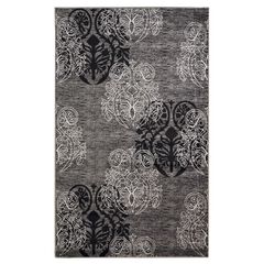 Milan Black/Grey Area Rug Collection, 