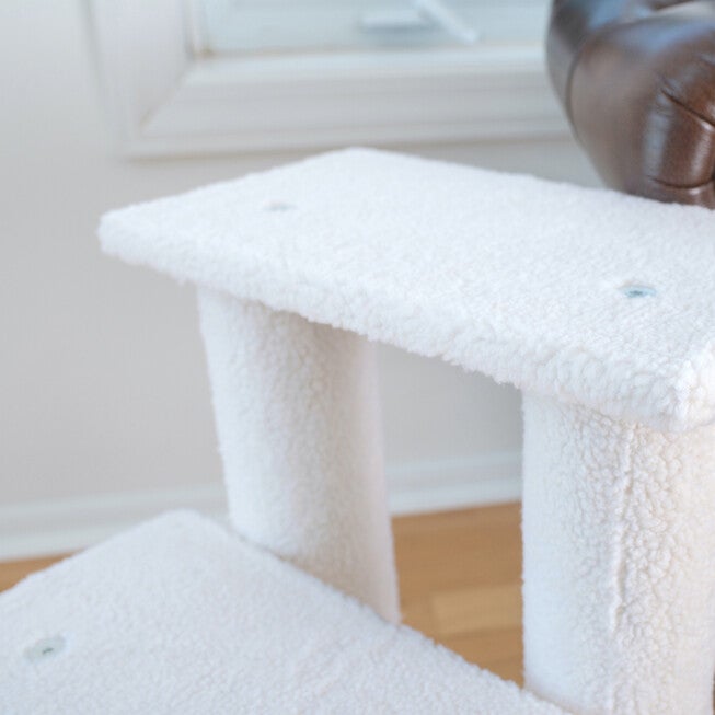 3 Step Cat Pet Step Stairs Ramp, 25 inches Height Dogs Climber And Kitten Step, , alternate image number null