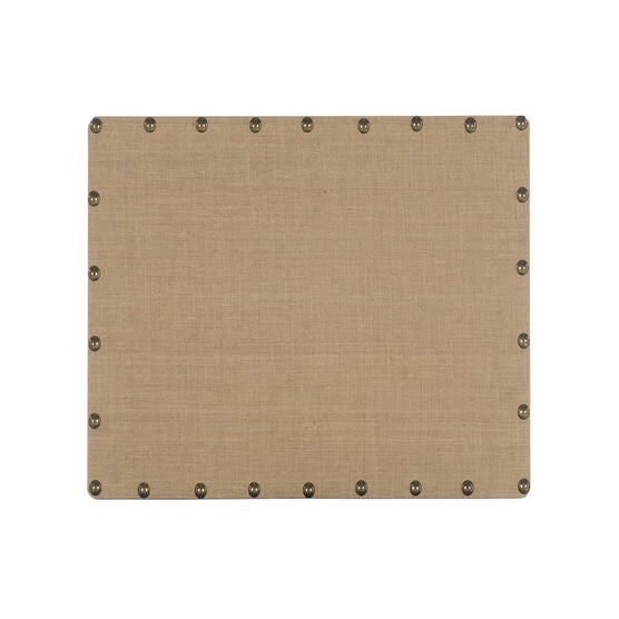 Burlap Nailhead Corkboard, , alternate image number null