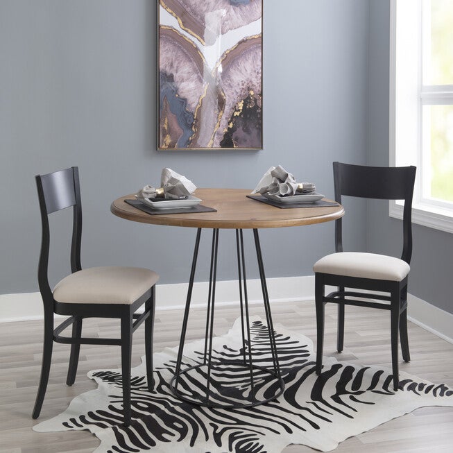 Chandler Side Chair Black Set of 2, , alternate image number null