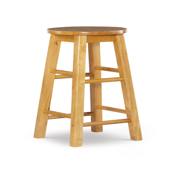 Counter & Bar Stool With Round Seat, NATURAL, hi-res image number null