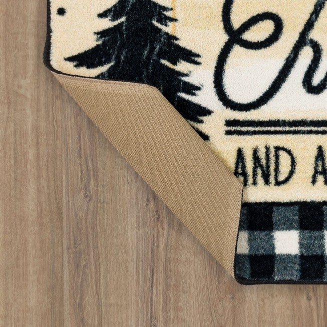 Merry & Joyful Kitchen Rug, , alternate image number null