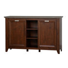 Kenneth 2 Door Credenza File Cabinet File Cabinet, CHERRY, hi-res image number null