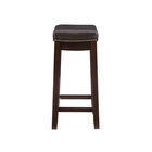 Claridge Faux Leather Upholsterd Seat Bar Stool, , alternate image number null