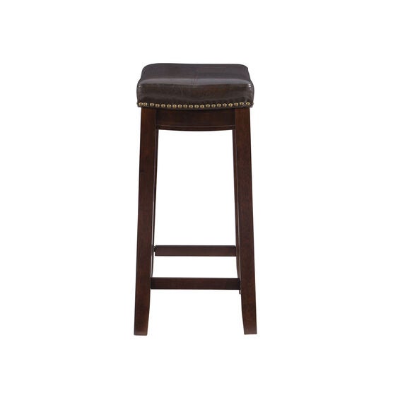 Claridge Faux Leather Upholsterd Seat Bar Stool, , alternate image number null