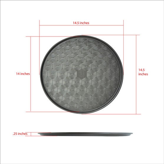 14 Inch Non Stick Metal Pizza Pan, , alternate image number null