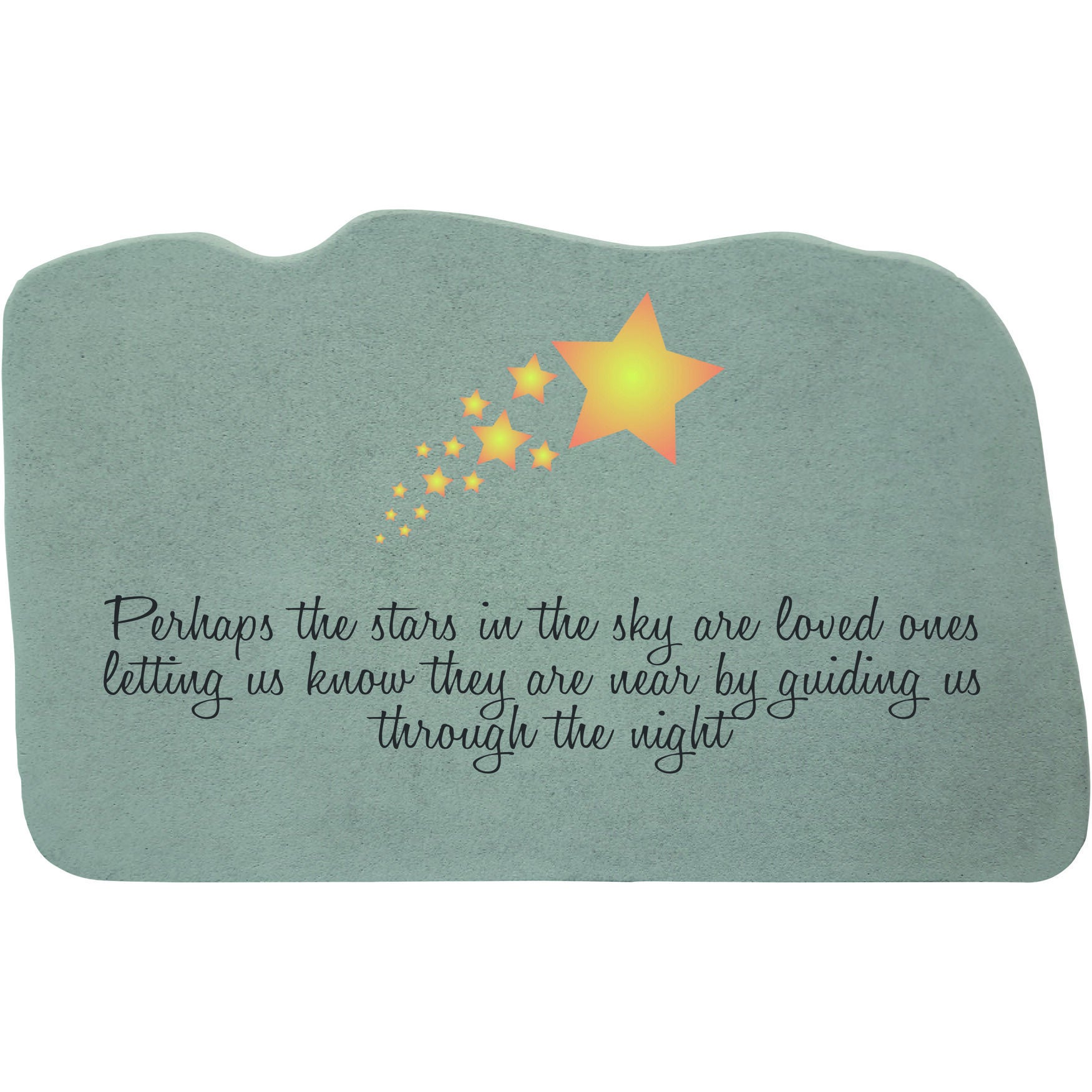 Perhaps The Stars Garden Memorial Accent Stone