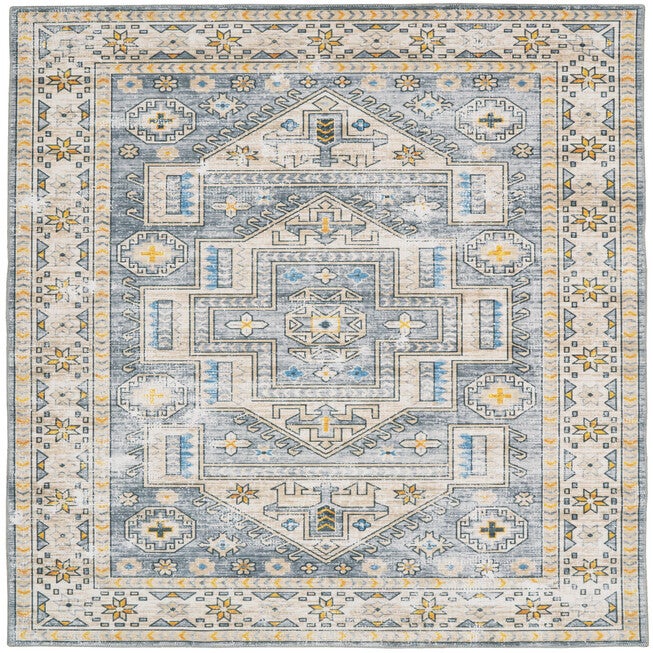 Washable Parson Grey/Beige Rug, GREY, hi-res image number null