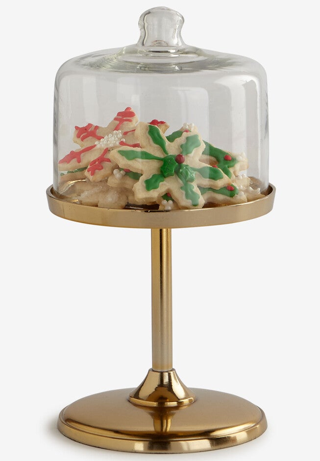 Small Gold Cake Stand, GOLD, hi-res image number null