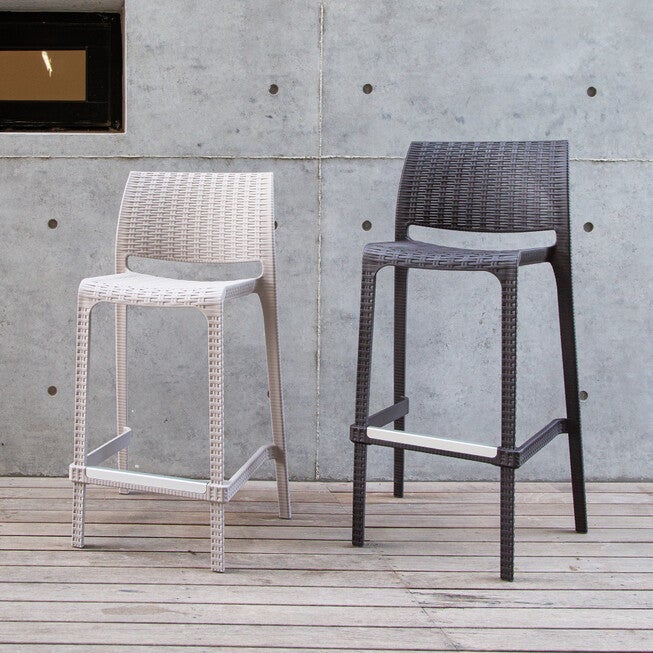 Rue Bar Stool, TAUPE, alternate image number 3