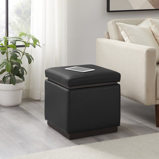 Sunny Square Strg Ottoman Storage Ottomans, , on-hover image number 1