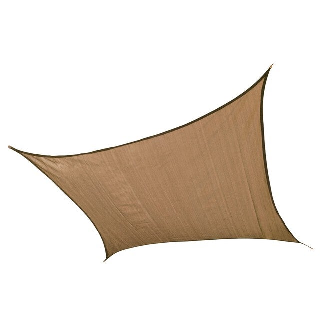 Shade Sail Square - Heavyweight 16 x 16 ft. Sand, SAND, hi-res image number null