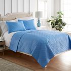 Seersucker Floral Design 6-in-1 Quilt Set, , alternate image number null