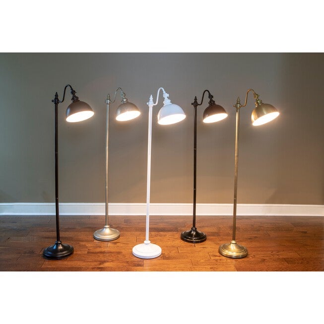 Matte Black Pharmacy Floor Lamp, , alternate image number 2