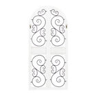 Grey Vintage Ornamental Wood Wall Décor, , on-hover image number null