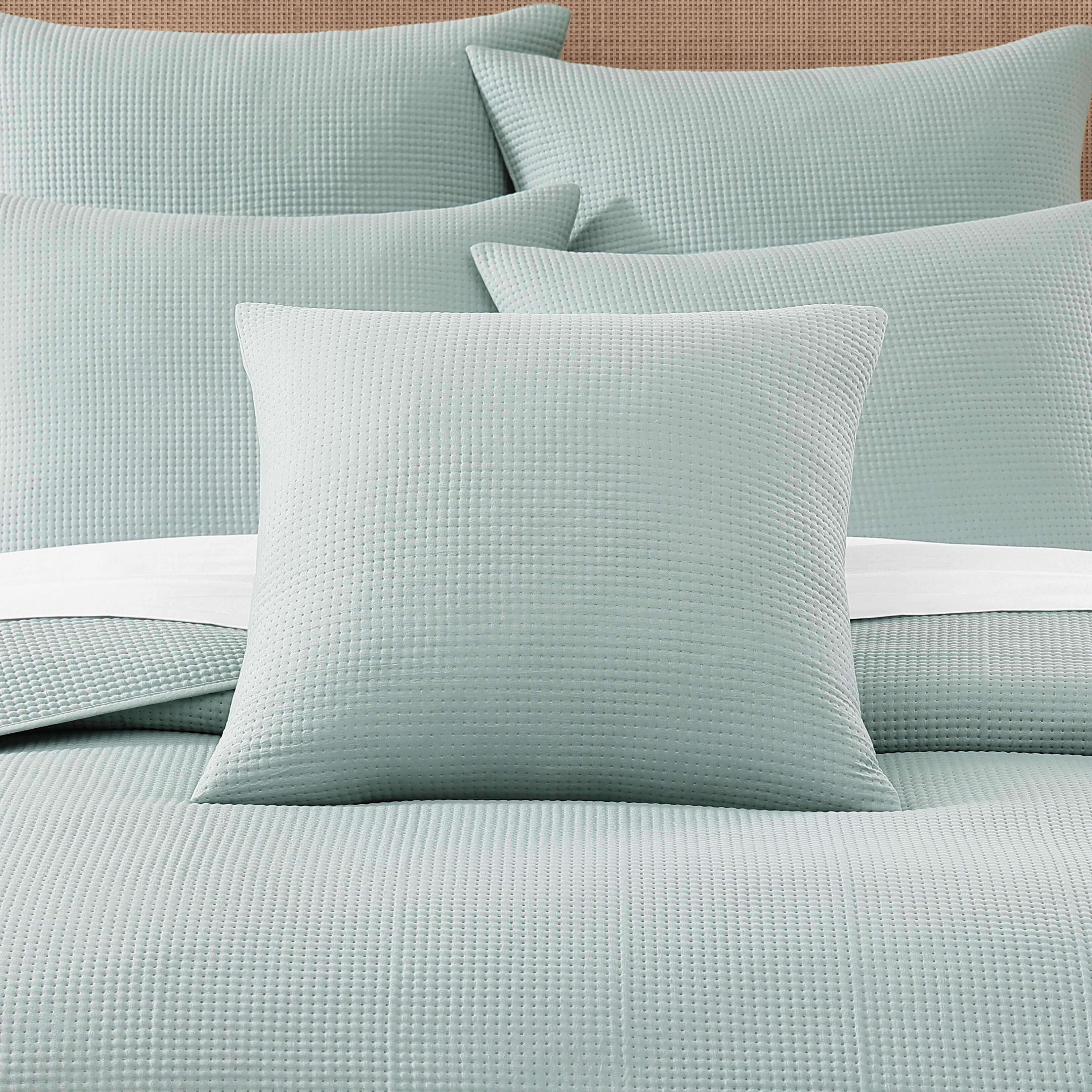 STILLWATER 20" SQUARE QUILTED DECORATIVE THROW PILLOW