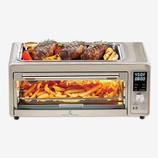 Emeril Lagasse Power Grill 360TM, STAINLESS, hi-res image number 0