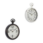 Set Of 2 Brown Metal Vintage Wall Clock, , alternate image number null