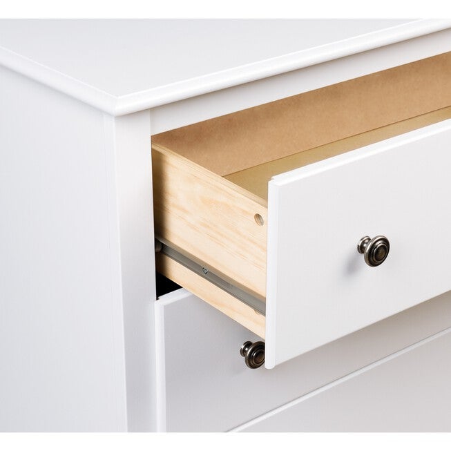 Monterey 3-Drawer Tall Nightstand, White, , alternate image number null