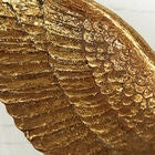 Set Of 3 Gold Polystone Coastal Birds Wall Décor, , alternate image number null