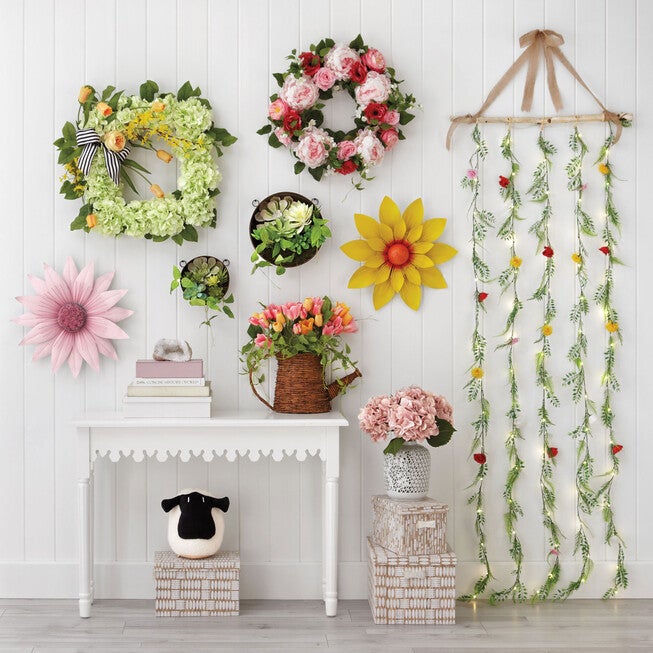 Veranda Peony Wreath, , alternate image number 2