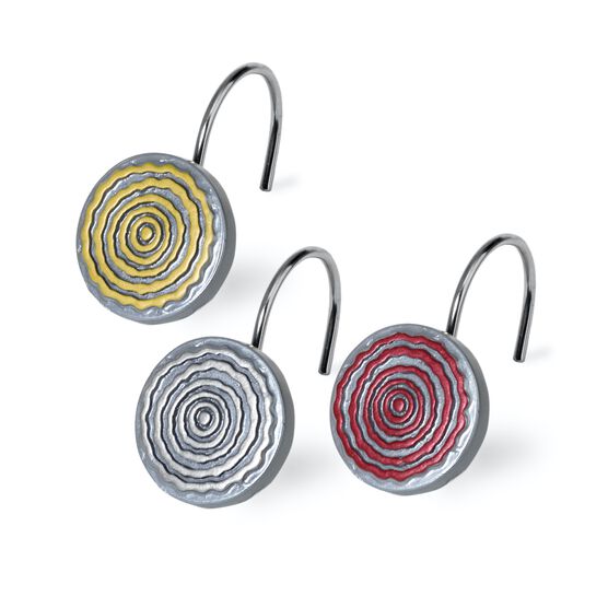 Sedona Shower Hooks, GREY, hi-res image number null