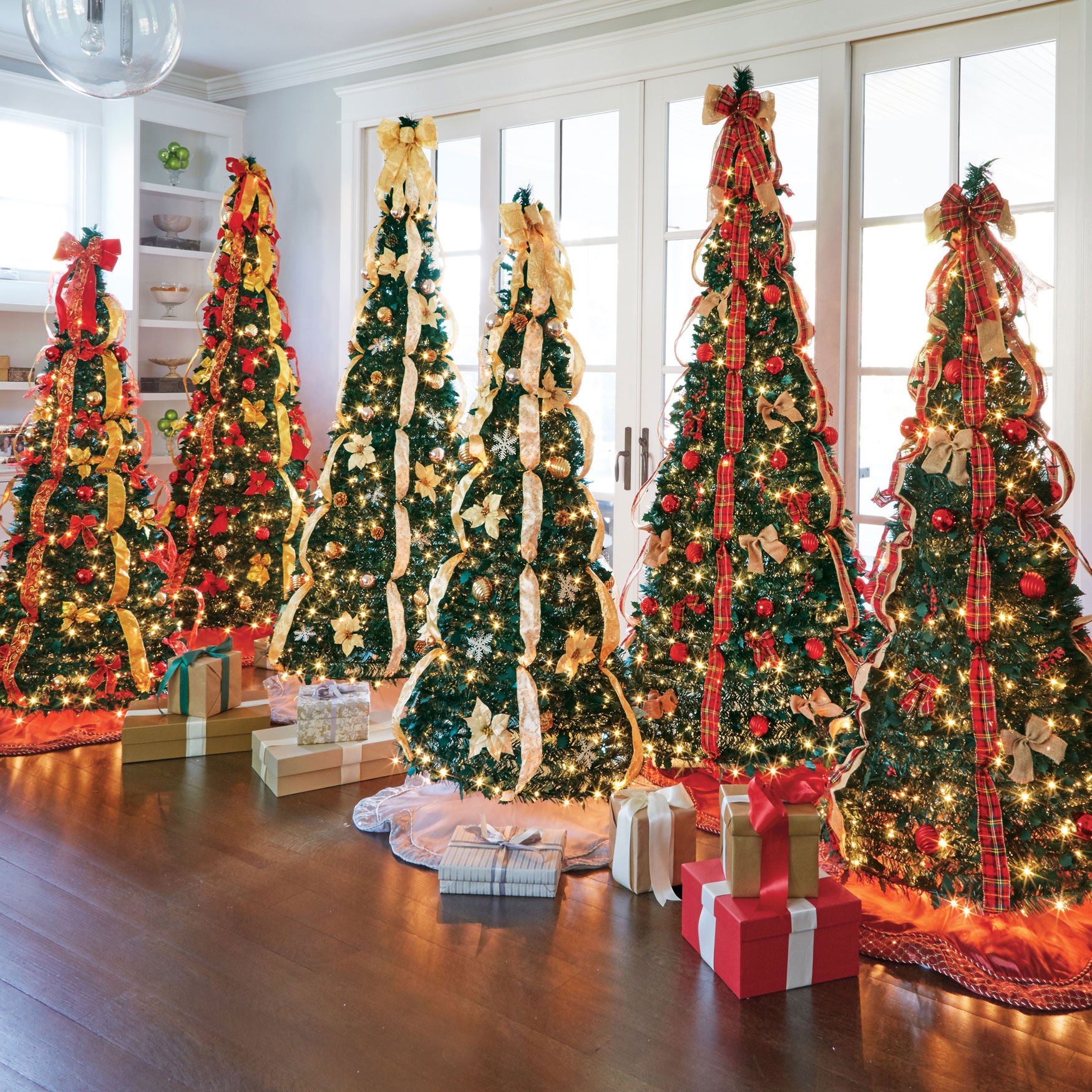 PreLit PopUp Christmas Trees Brylane Home