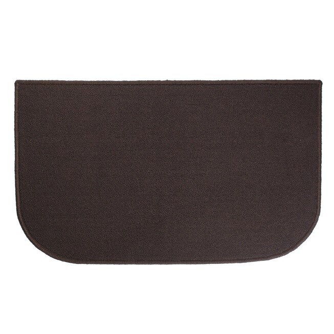 Solid Accent Rug, BROWN, hi-res image number 0