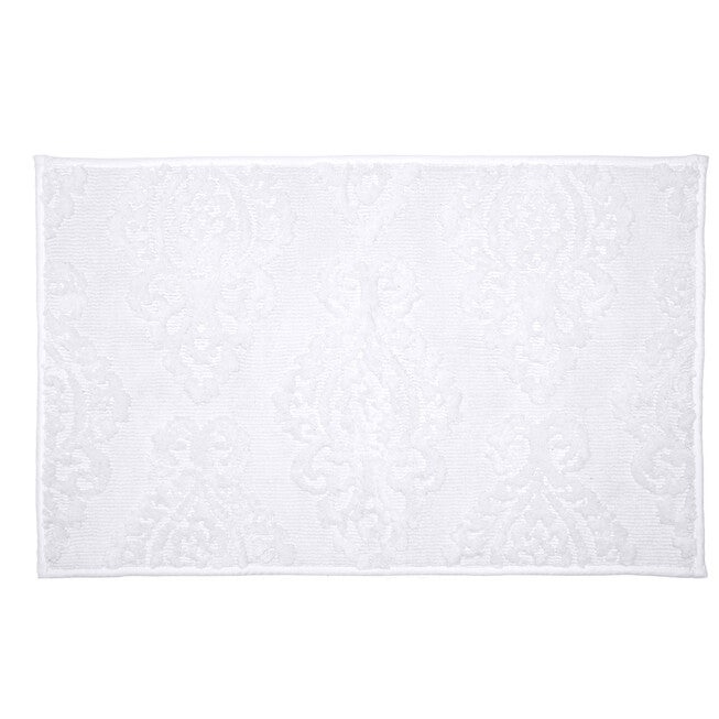 Platinum Bath Rug, WHITE, hi-res image number 0