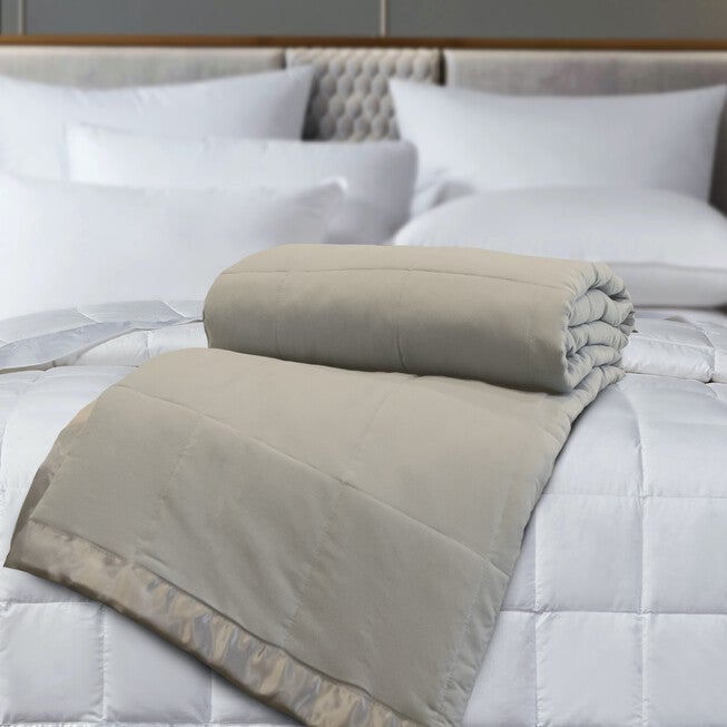 All Season Colored Microfiber Down Alternative Blanket, , alternate image number 2