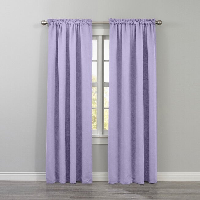 Affordable Edison Blackout Rod-Pocket Panel, 4284433 | Brylane Home