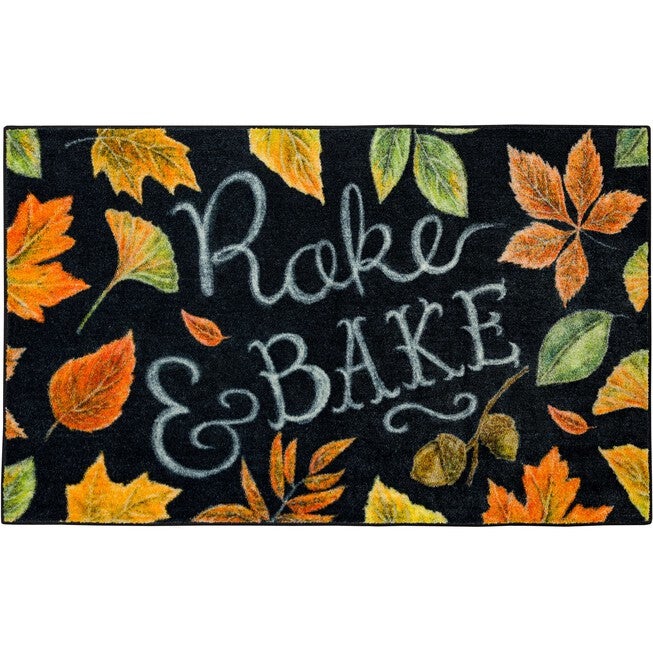 Seasonal Rake & Bake Kitchen Rug, 4495958 | Brylane Home