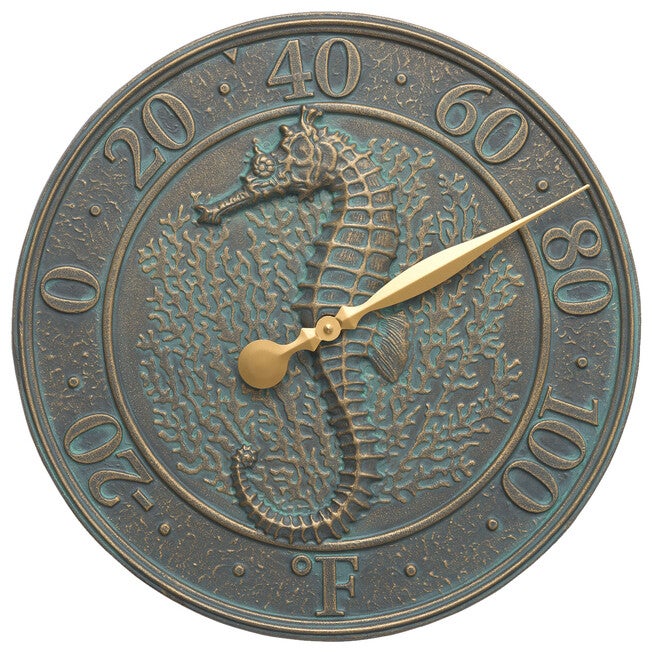 Seahorse Sealife Thermometer, , on-hover image number 1